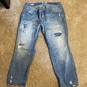 Torrid Distressed Boyfriend Jean (size 18)
